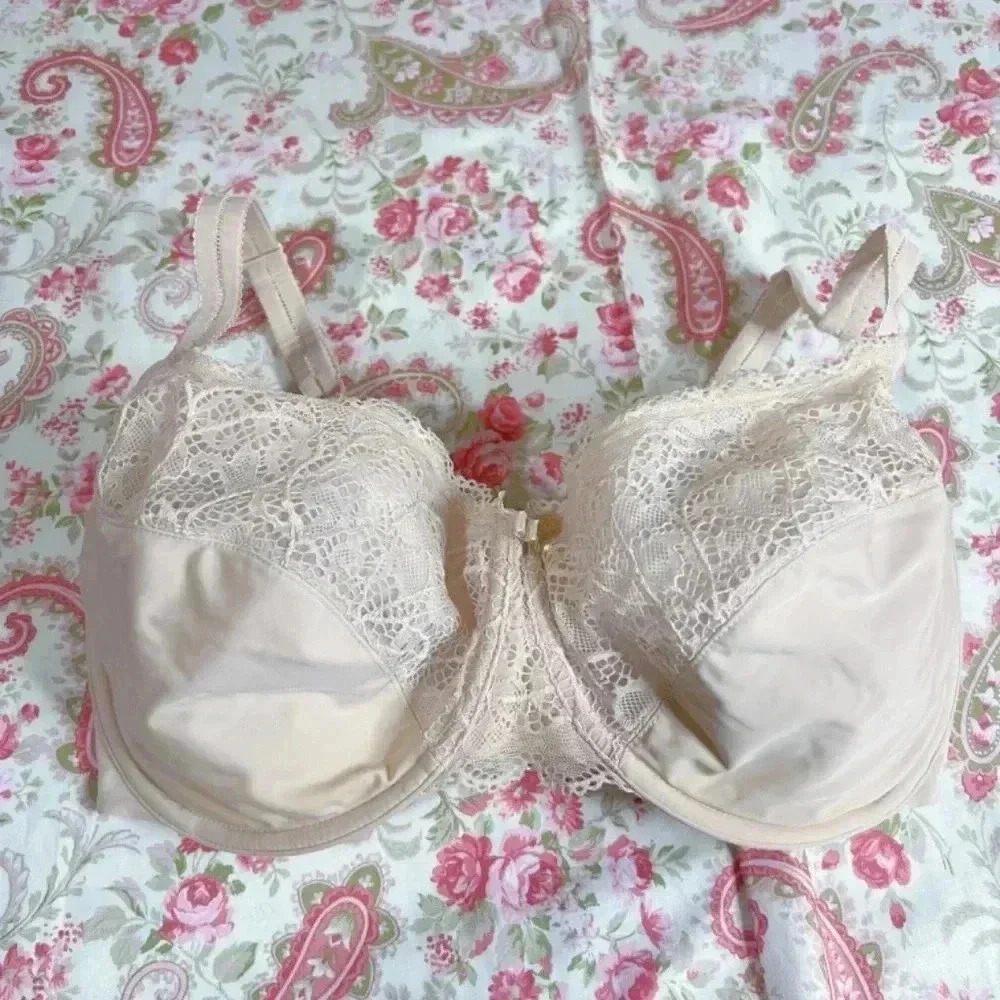 Bali Nude Unlined Bra 36DDD 36F 0416HU Bra
